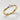 Diamond Sapphire 18K Gold Vermeil Ring