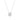 Bezel Set Round Solitaire Moissanite Pendant Necklace