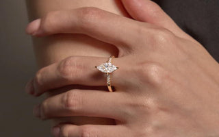 Romantic Elegance: Discover the Timeless Allure of Marquise Moissanite Rings