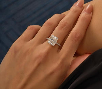 The Mesmerizing Magic of 4 - Carat and Above Moissanite Rings: A Sparkling Revolution at EPI JEWELRY