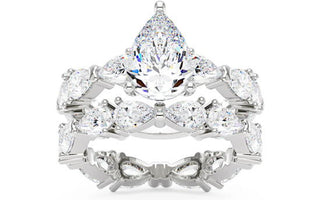 Autumn Romance: Why a Moissanite Bridal Set Ring is the Perfect Fall Proposal Choice