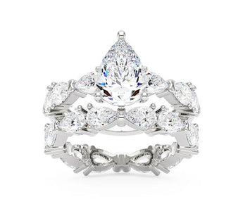 Autumn Romance: Why a Moissanite Bridal Set Ring is the Perfect Fall Proposal Choice