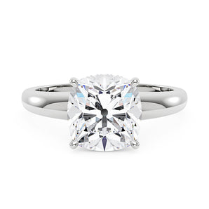 5 Carat Elongated Cushion Moissanite Ring