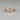 Diamond Crescent Moon 18K Gold Vermeil Ring