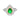Arc And Bold Pear Cut With 2 Lines of Halo Emerald Open Ring
