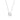Bezel Set Round Solitaire Moissanite Pendant Necklace