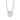 EPI Jewelry Halo Oval Moissanite Pendant Necklace