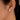 Moissanite Halo Style Stud Earrings
