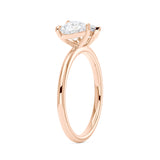 Pear Heart Moissanite Toi et Moi Ring