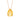 EPI Jewelry Teardrop Pear Moissanite Solitaire Pendant Necklace
