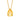 EPI Jewelry Teardrop Pear Moissanite Solitaire Pendant Necklace